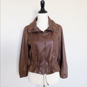 NWOT Ruby Rd. Soft Vegan Leather Jacket